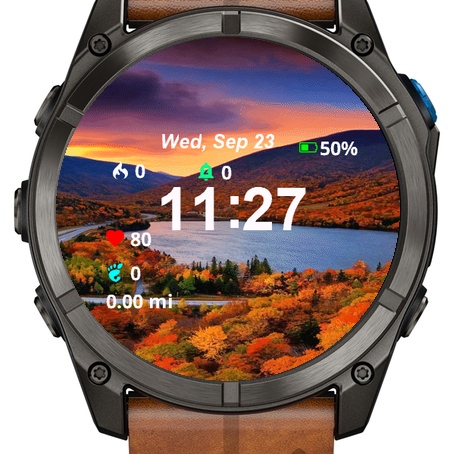 View Mountains Lake Autumn · Screenshot 1