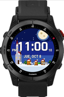 Snowy Village: Christmas Watch Face · Screenshot 2