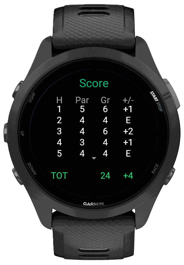 CaddieStats · Screenshot 2