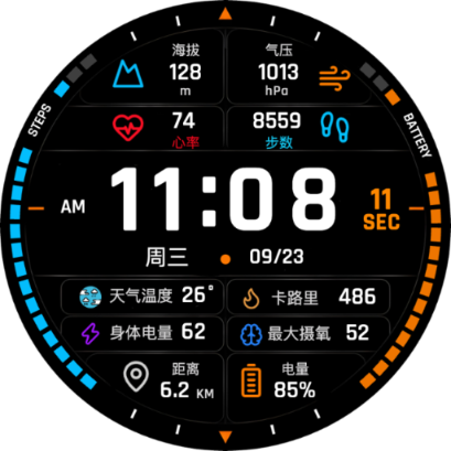 野战·荒野-实时海拔高度 气压 心率 · Screenshot 0