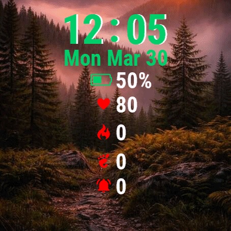 Sunrise Mountains Foggy · Screenshot 1