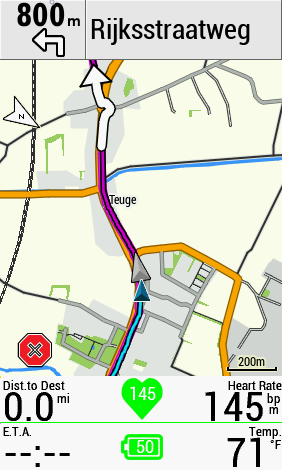 MapDashboard 4 field version (large font) · Screenshot 1