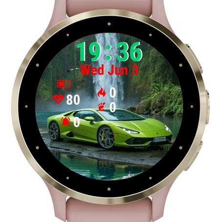 Green Sports Car Parked · Screenshot 0