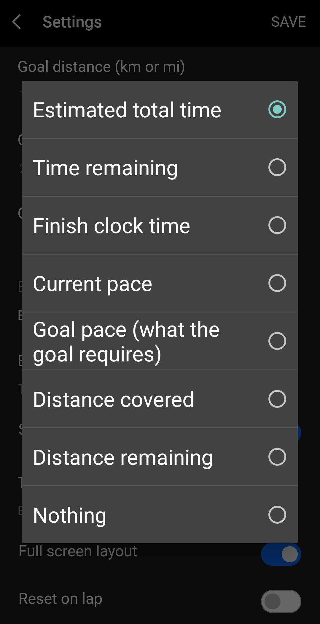 PaceGhost - Virtual Pace Partner · Screenshot 3