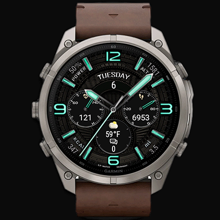 Outerfield watch face for Forerunner 170