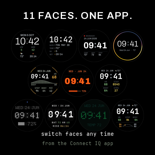 Lumen – 11 AMOLED Watch Faces · Screenshot 0