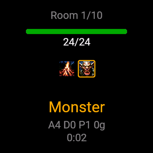 Dungeon Dash - 2-Minute Roguelike gameplay screenshot 1
