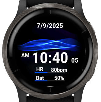 Wave Watchface · Screenshot 2