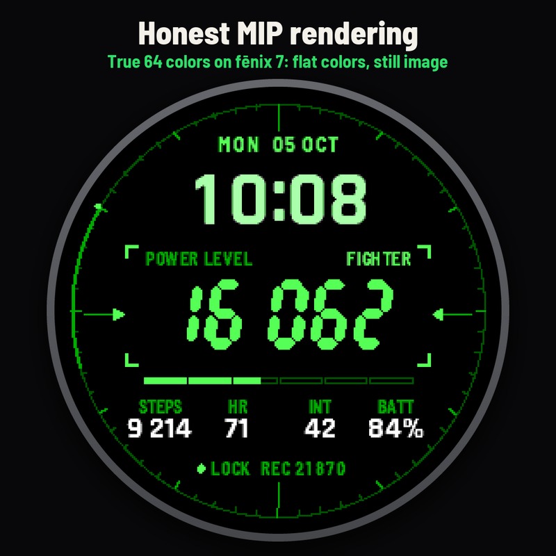 Astra Power Level Pro – 动漫扫描仪动态表盘 · Screenshot 3