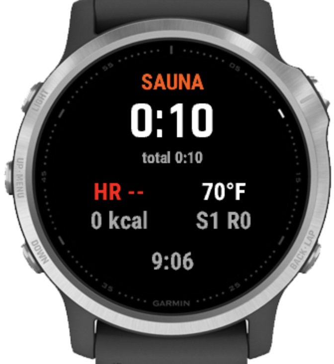 Sauna Tracker · Screenshot 0