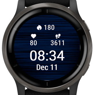 Blue Brushed Minimal · Screenshot 1