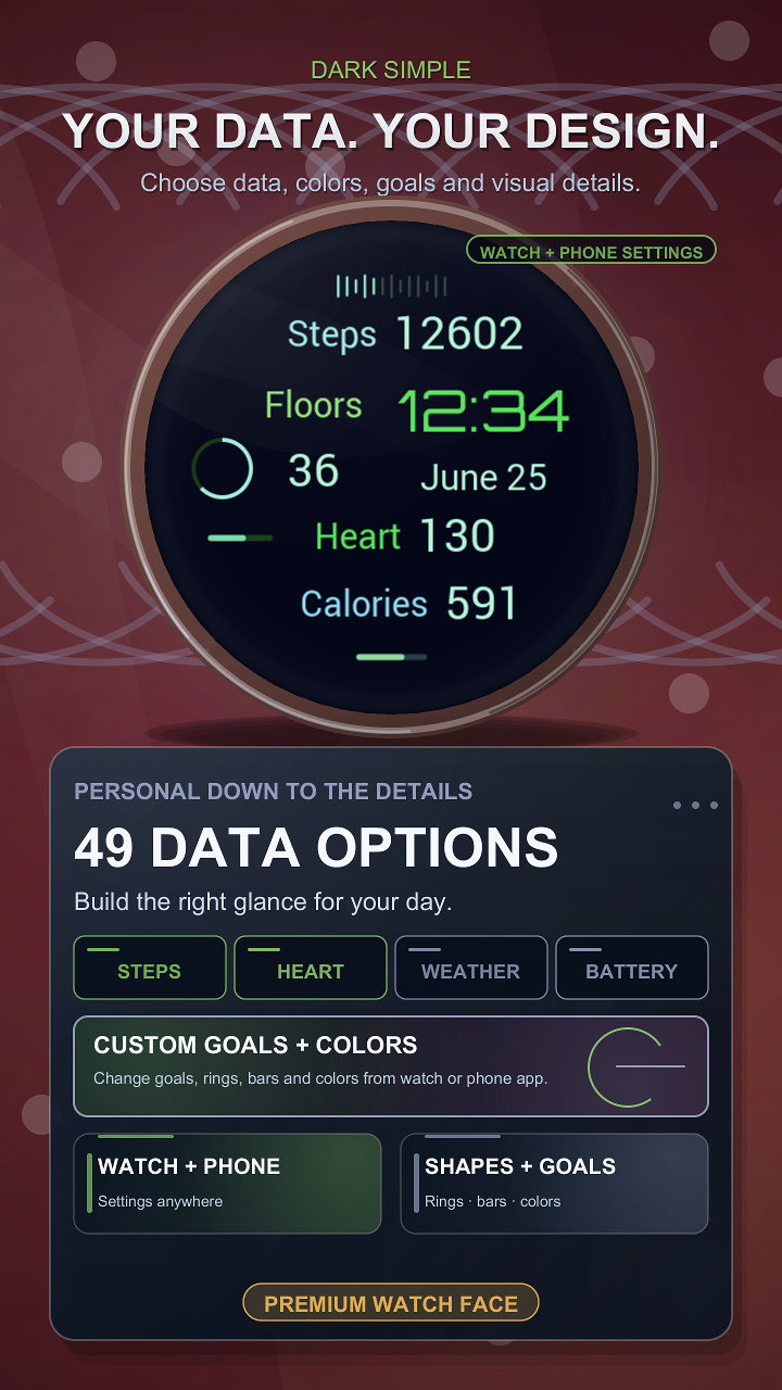 Dark Simple · Screenshot 2