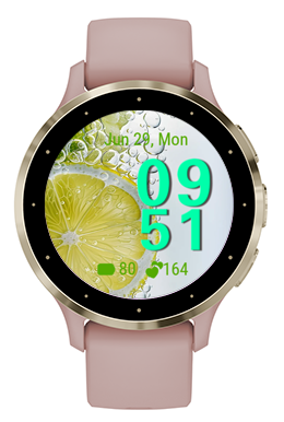 Lemon Fizz watch face screenshot 4