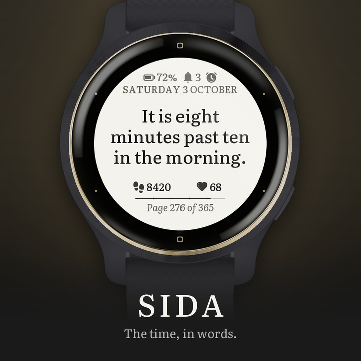 Sida – E-Reader Page · Screenshot 0