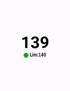 HR Limit Alarm · Screenshot 1