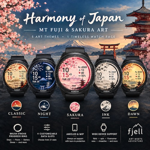 Harmony of Japan: Sakura Watch Face · Screenshot 0