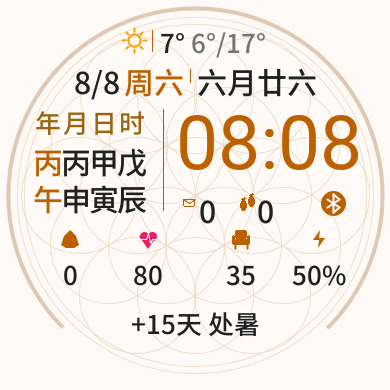 生命之花·八字农历 · Screenshot 4
