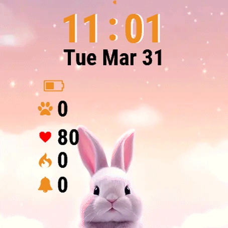 Cute Bunny Pink · Screenshot 2