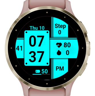Turquoise Watchface · Screenshot 1