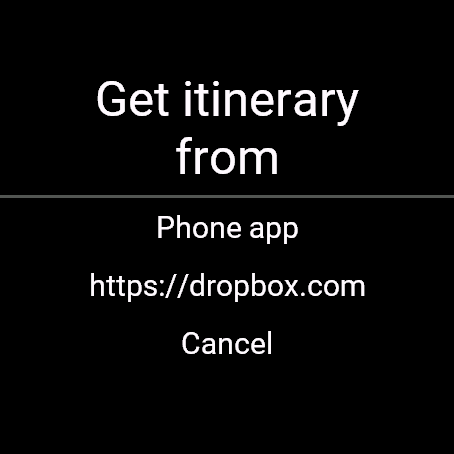 Sojourn - Show trip itinerary · Screenshot 3