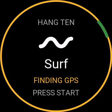 Hang Ten Surf Tracker · Screenshot 0