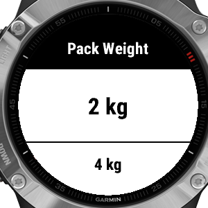 Ruck Calories · Screenshot 2