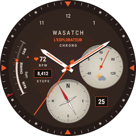 Wasatch L'Explorateur Chrono · Screenshot 0