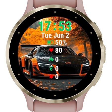 Black Orange Sports Car · Screenshot 0