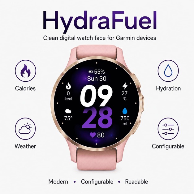 watch face HydraFuel Dani · Screenshot 3