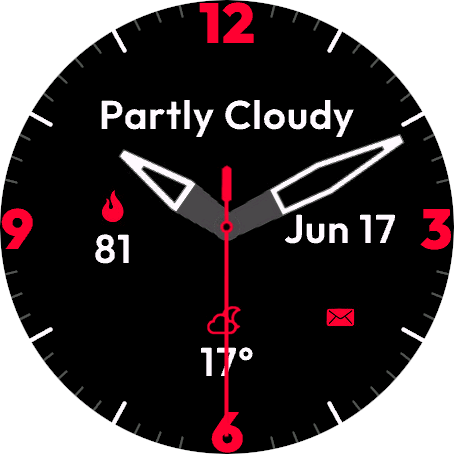 Liberation 2 Watch Face · Screenshot 0