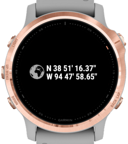 GPS Position Widget (LLA, UTM, USNG, MGRS, QTH) · Screenshot 3