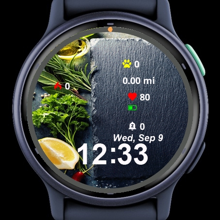 Black Slate Board Herbs Lemons · Screenshot 2