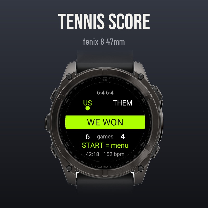 Tennis Score · Screenshot 2
