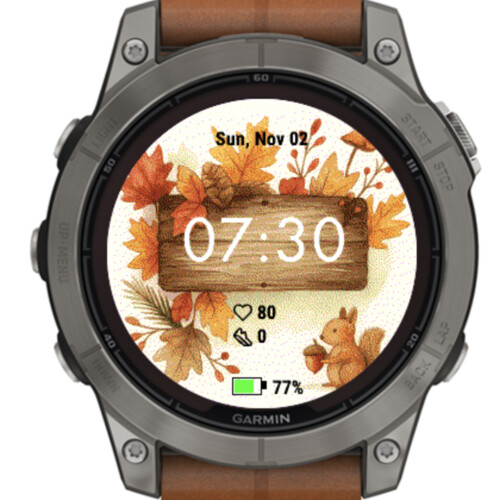 Autumn Wood Sign – Forest Squirrel · Screenshot 0