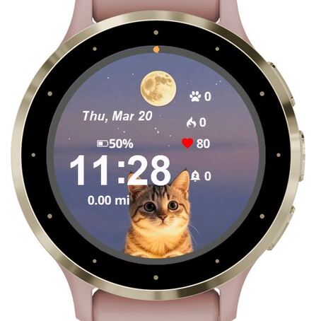 Happy Cat Look At Moon · Screenshot 0