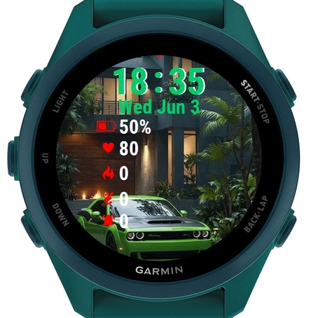Green Car Parked Front · Screenshot 1