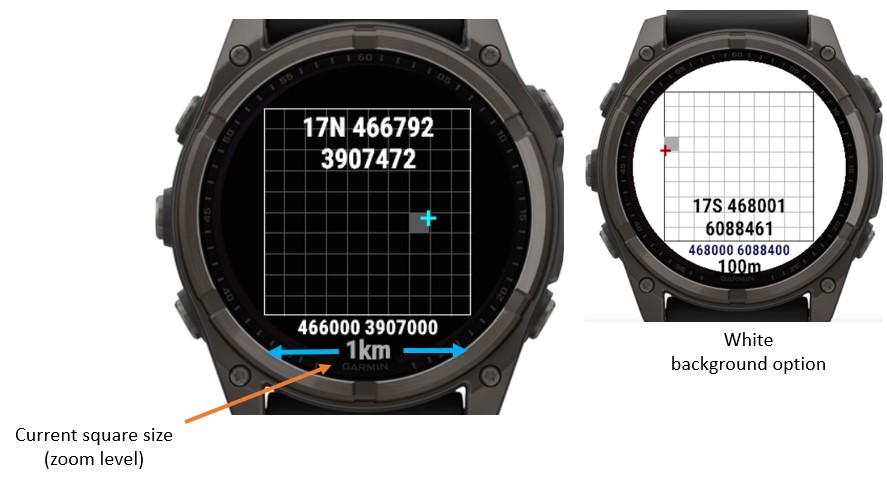 UTM Map Data Field · Zaslonska slika 1