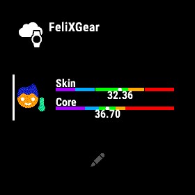 CoreTemp: Patented Body Temperature Measurement · Screenshot 2