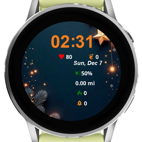 Christmas Gold Stars Fir · Screenshot 0