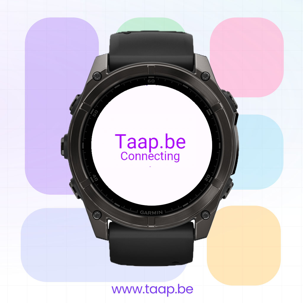Taap.be: Your Digital Business Card on Your Wrist · Screenshot 0