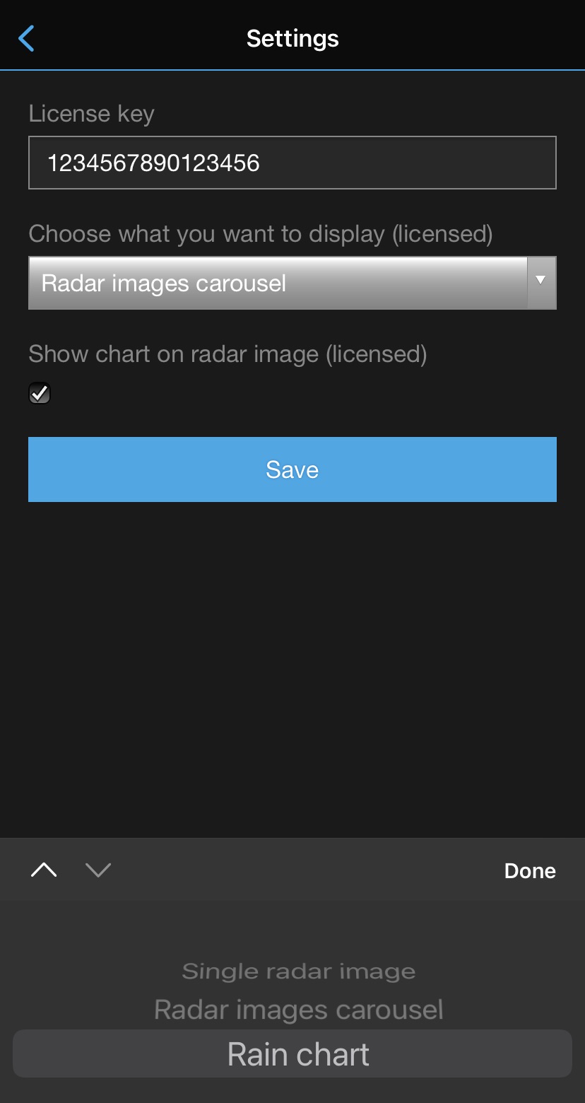 Weather radar widget garmin sales