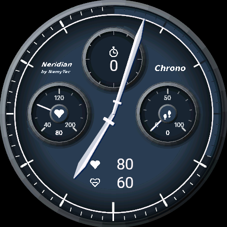 Neridian Chrono – display analogico · Screenshot 0