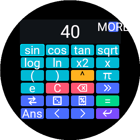 Scientific calculator · Screenshot 2