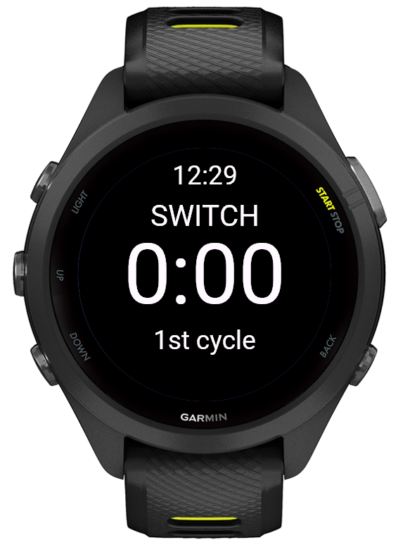 Garmin timer widget store