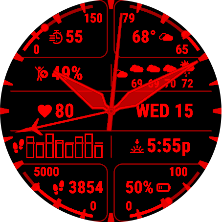 Aries Analog - Activities | Sensors | Weather 5