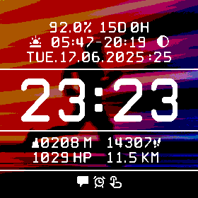 LinieWatchFace 01 · Screenshot 2