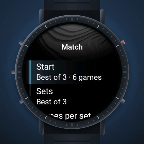 Courtbeat – Tennis Stroke & Score Tracker · Screenshot 3