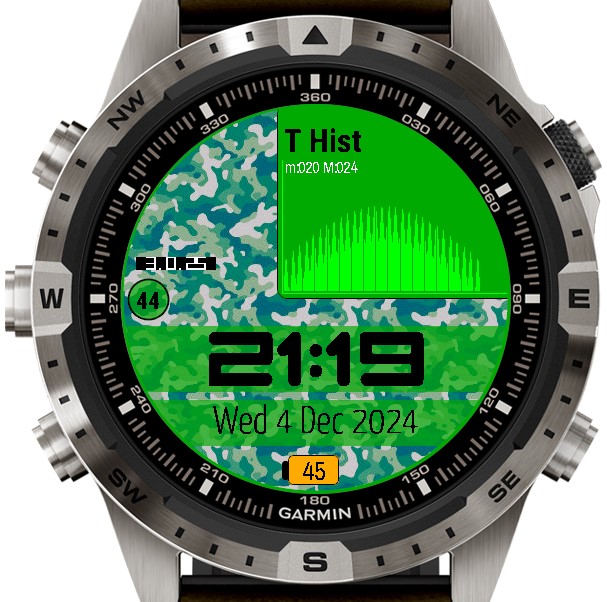 Drake Camouflage Watch face HR (3) · Screenshot 0