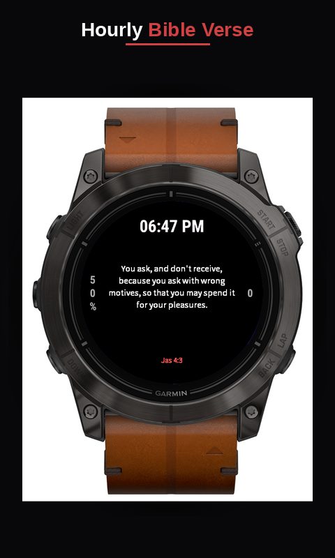 V2V Hourly Bible Verses Watchface · Screenshot 0
