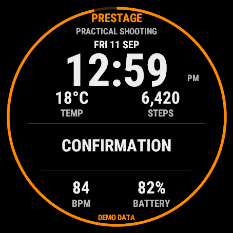 Prestage Watchface · Screenshot 1
